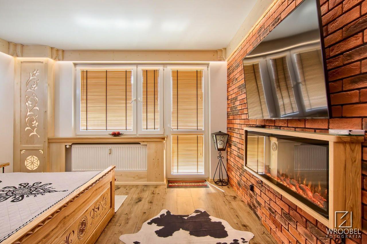 Apartament Zakopane Utrzymany W Stylu Goralskiej Chaty Экстерьер фото
