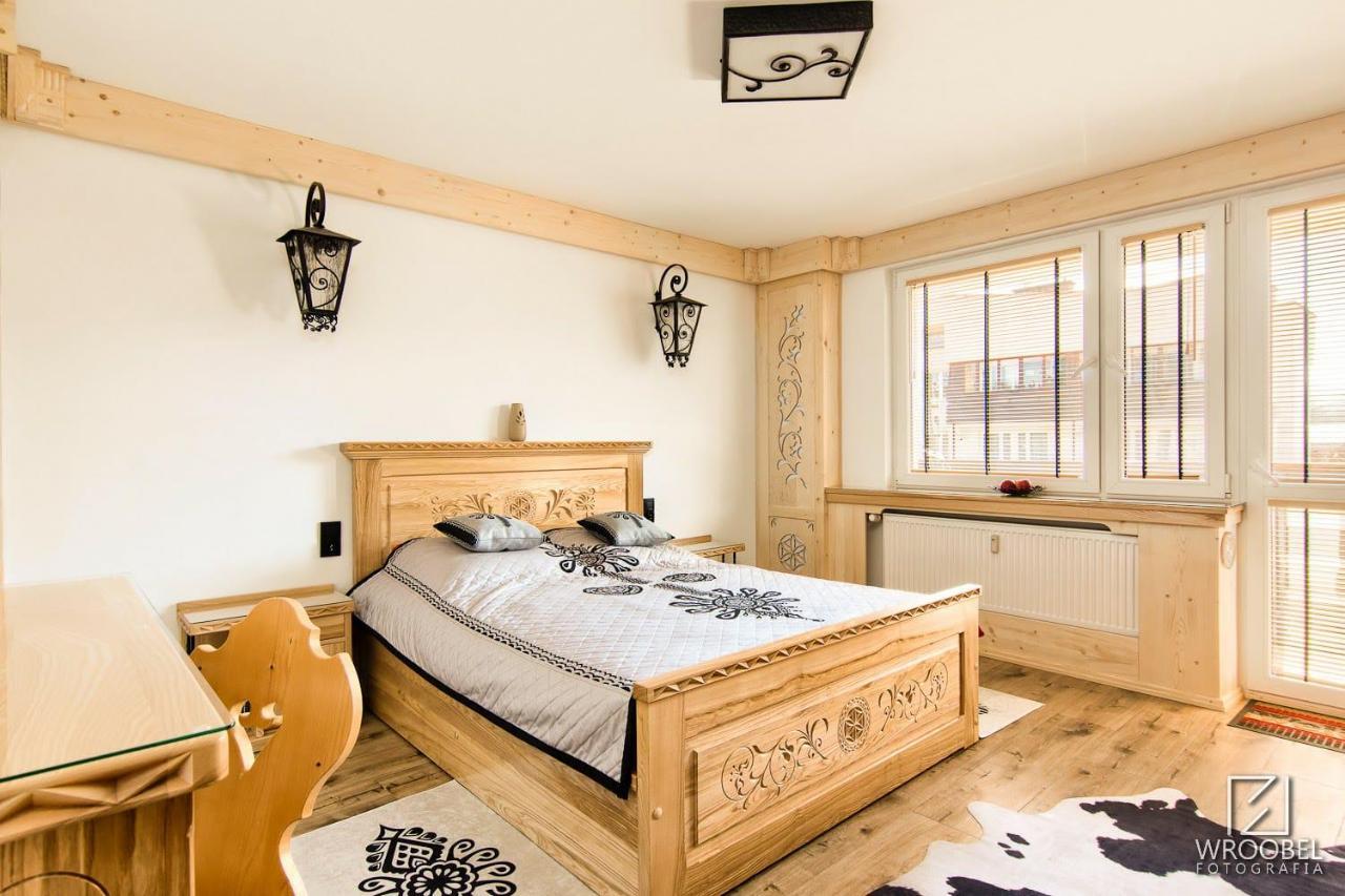 Apartament Zakopane Utrzymany W Stylu Goralskiej Chaty Экстерьер фото